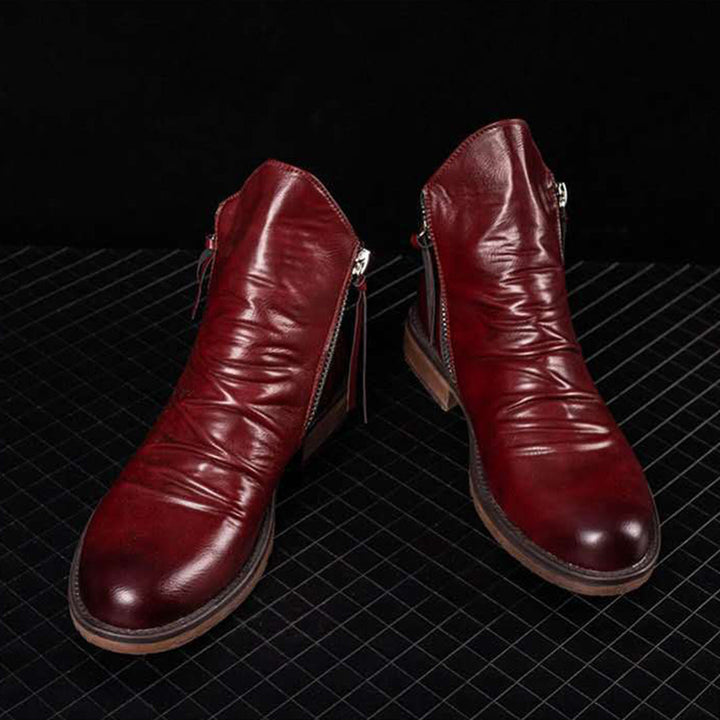Bottes Chelsea en cuir classique et élégantes Jelle™ pour un style intemporel