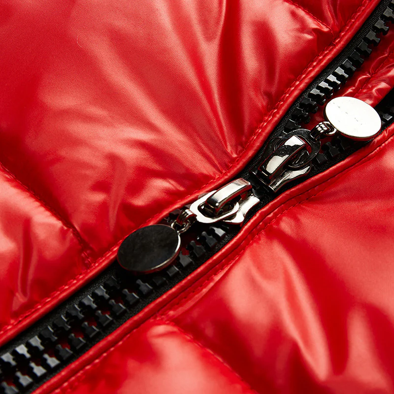 Alfons™ Veste d'Hiver Luxe Brillante et Rembourrée pour des Saisons Hivernales Chaleureuses et Stylées