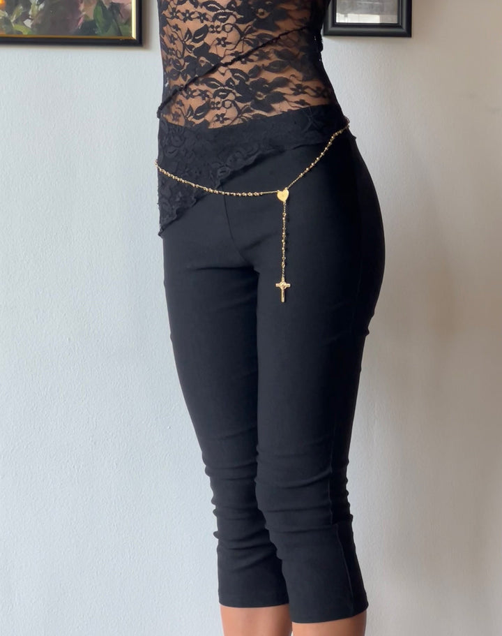 Amely - Capri croisé élégant pour un look sophistiqué et tendance