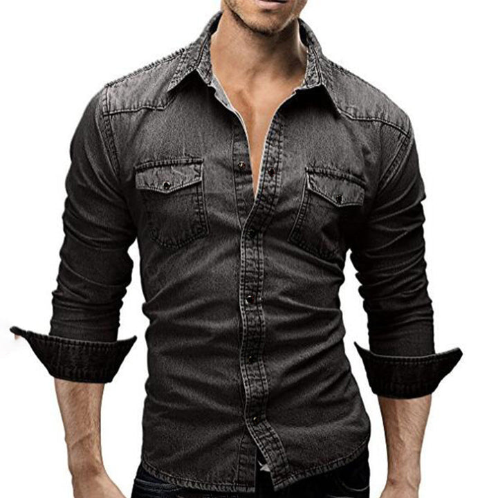 Lars - Chemise décontractée élégante à manches longues pour toutes les occasions
