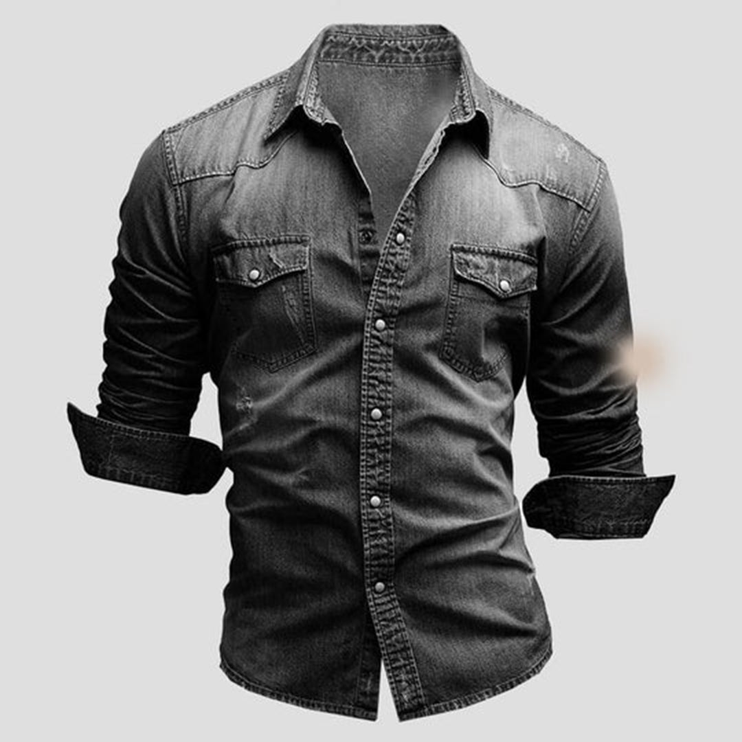 Lars - Chemise décontractée élégante à manches longues pour toutes les occasions