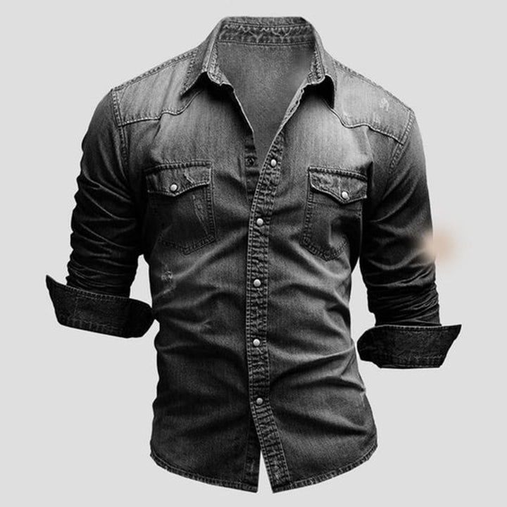 Lars - Chemise décontractée élégante à manches longues pour toutes les occasions
