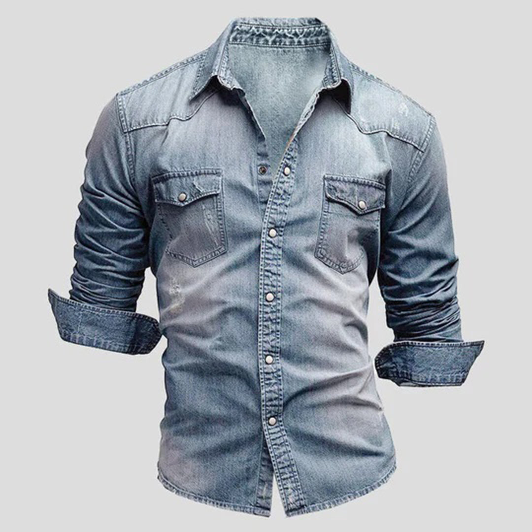 Lars - Chemise décontractée élégante à manches longues pour toutes les occasions
