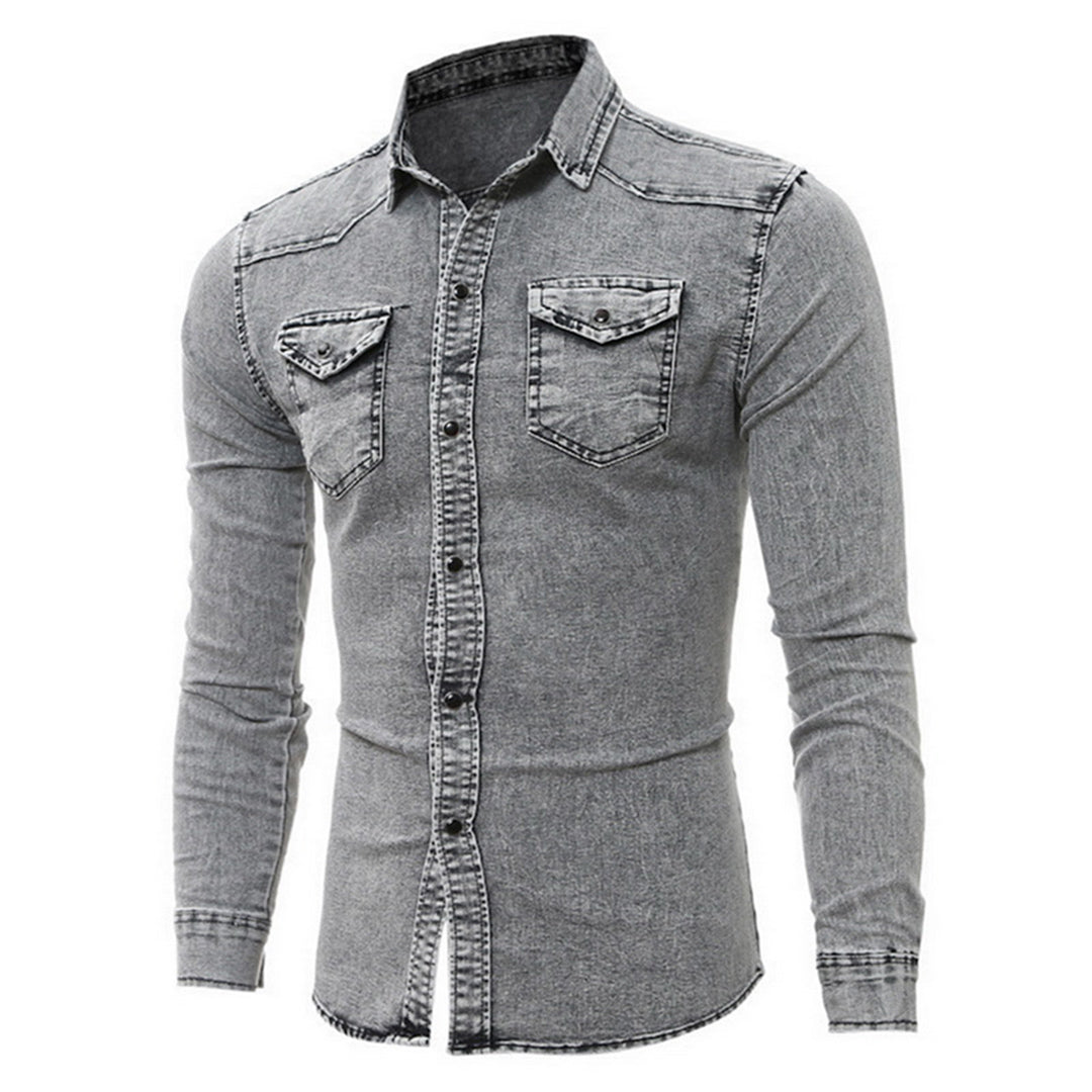 Lars - Chemise décontractée élégante à manches longues pour toutes les occasions