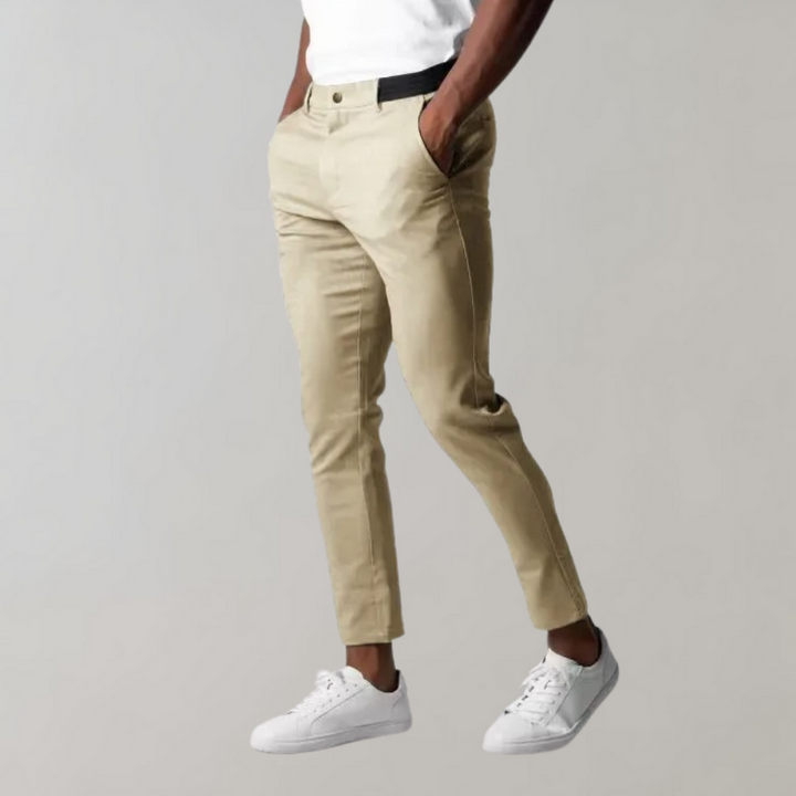 Pantalon chino Leonardo stylé pour l'homme soucieux de la mode