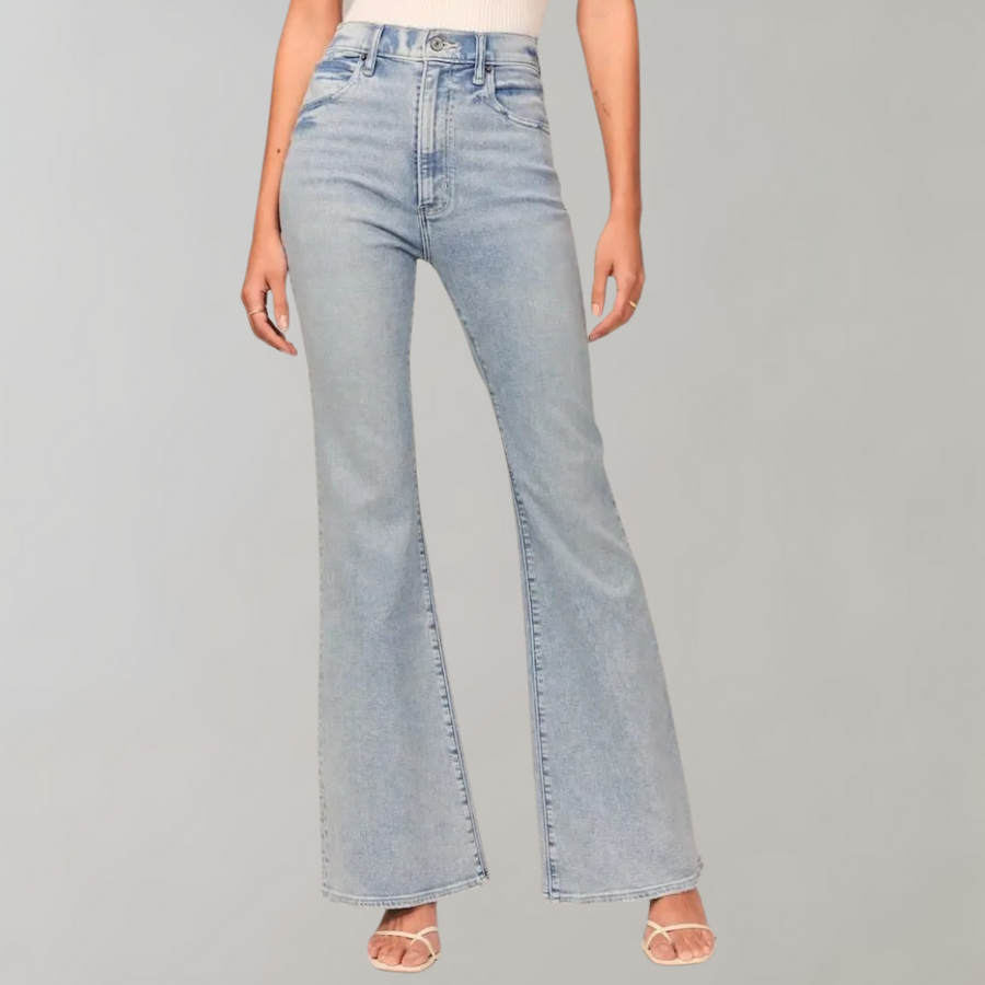Pantalon flare Velistia pour femmes - des jambes larges élégantes et confortables pour un look parfait.