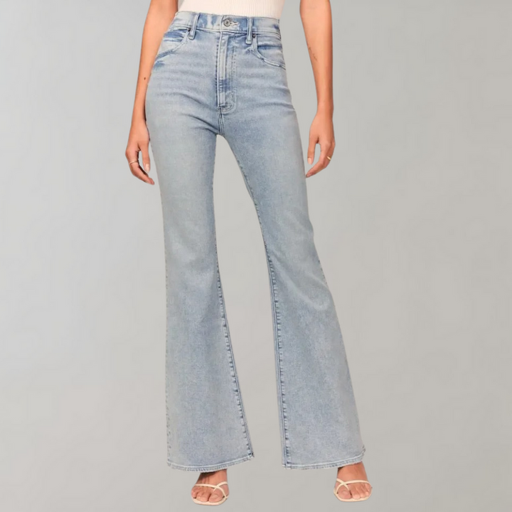 Pantalon flare Velistia pour femmes - des jambes larges élégantes et confortables pour un look parfait.