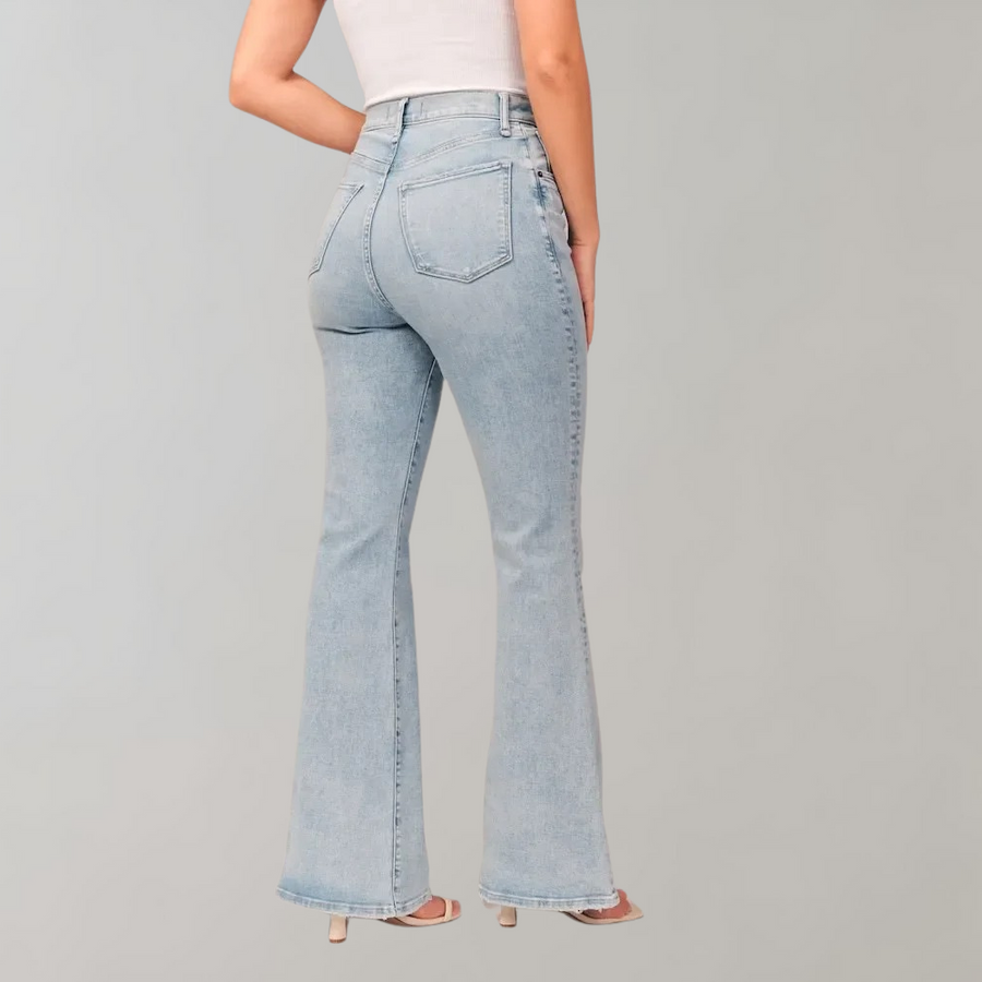 Pantalon flare Velistia pour femmes - des jambes larges élégantes et confortables pour un look parfait.