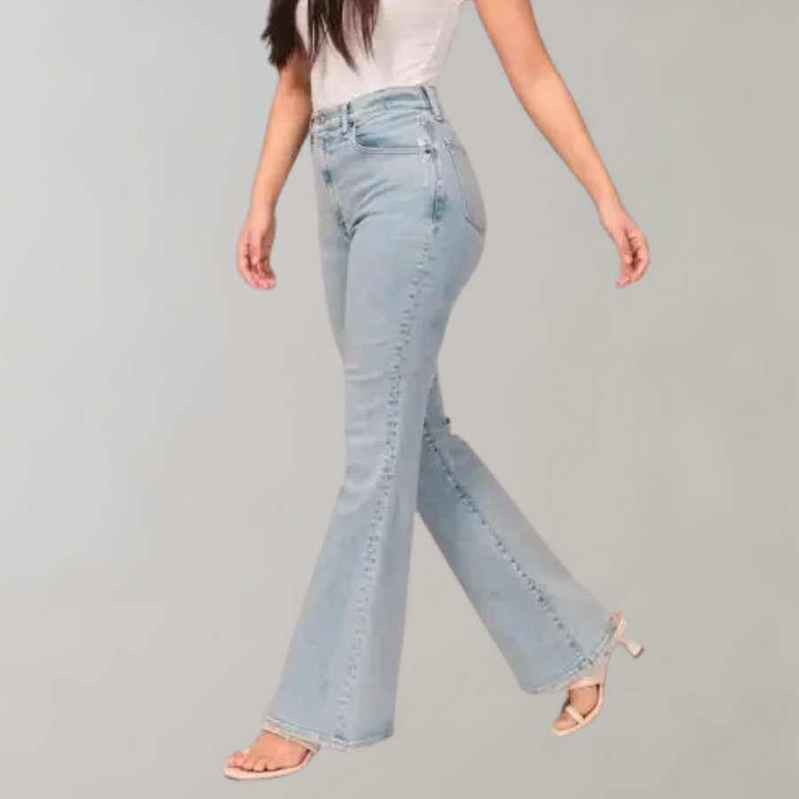 Pantalon flare Velistia pour femmes - des jambes larges élégantes et confortables pour un look parfait.