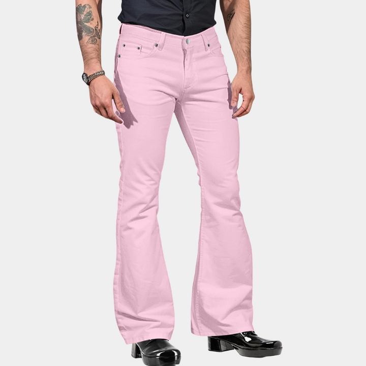 Linn - Pantalon flare tendance pour hommes