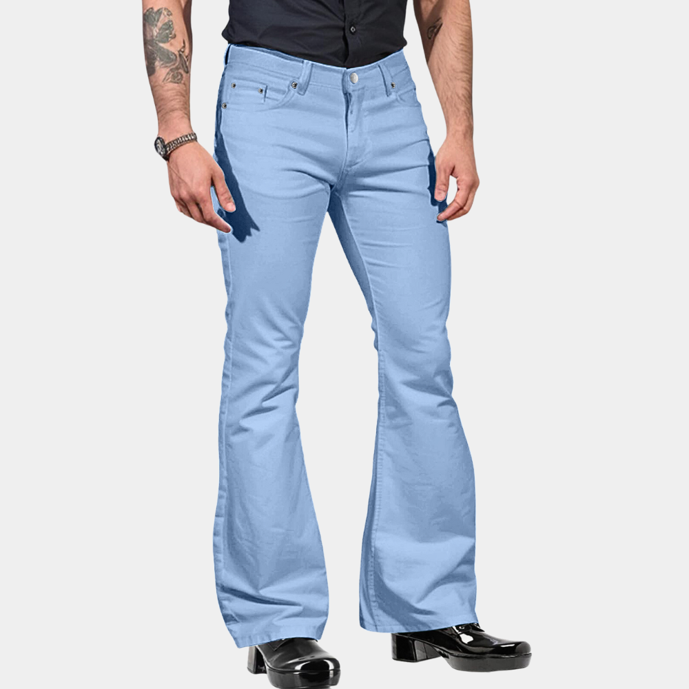 Linn - Pantalon flare tendance pour hommes