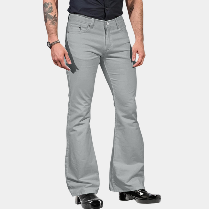 Linn - Pantalon flare tendance pour hommes