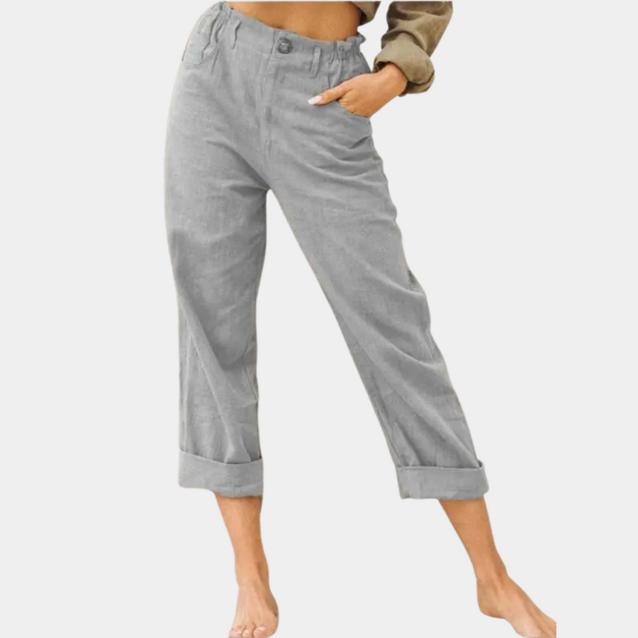 Livia - Pantalon Femme Confortable et Tendance pour Chaque Occurrence