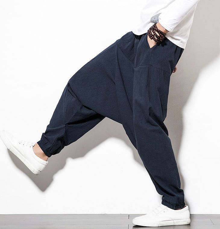 Pantalon de jogging harem pour hommes - Coupe décontractée, confort ultime et style moderne