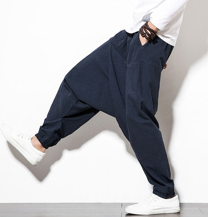 Pantalon de jogging harem pour hommes - Coupe décontractée, confort ultime et style moderne