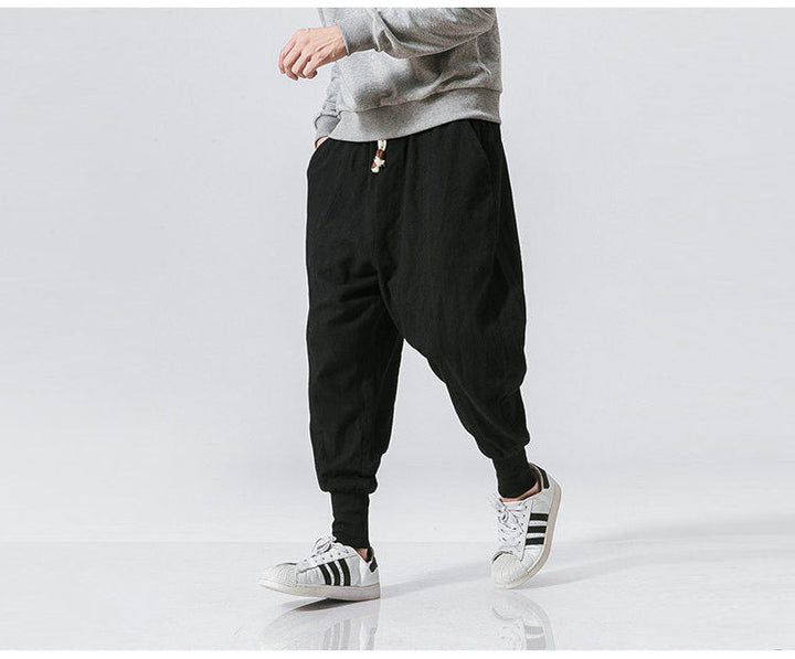 Pantalon de jogging harem pour hommes - Coupe décontractée, confort ultime et style moderne