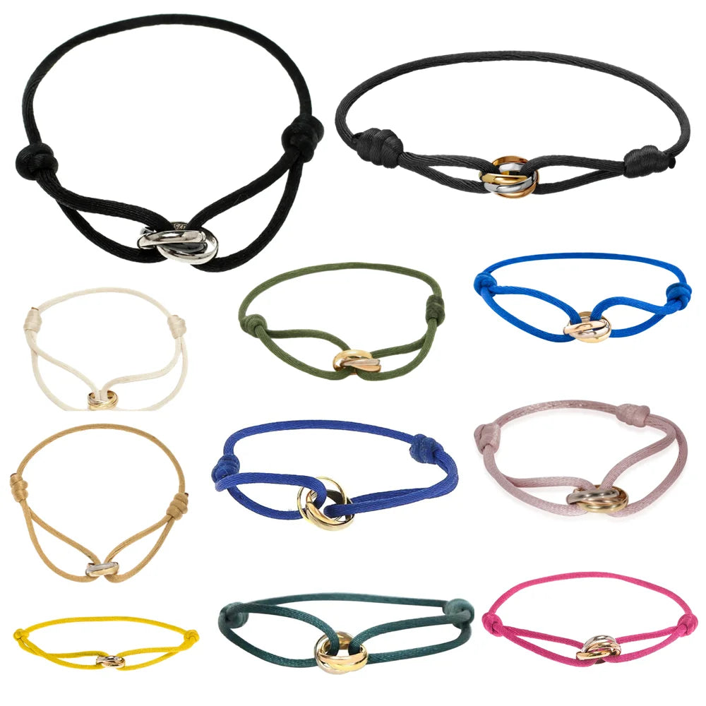 L'élégance à l'infini : des bracelets en cordon élégants pour un look intemporel