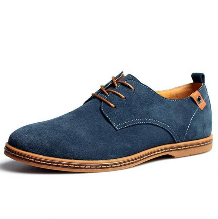 Mees™ Élégantes Chaussures à Lacets en Suède Classiques pour Hommes
