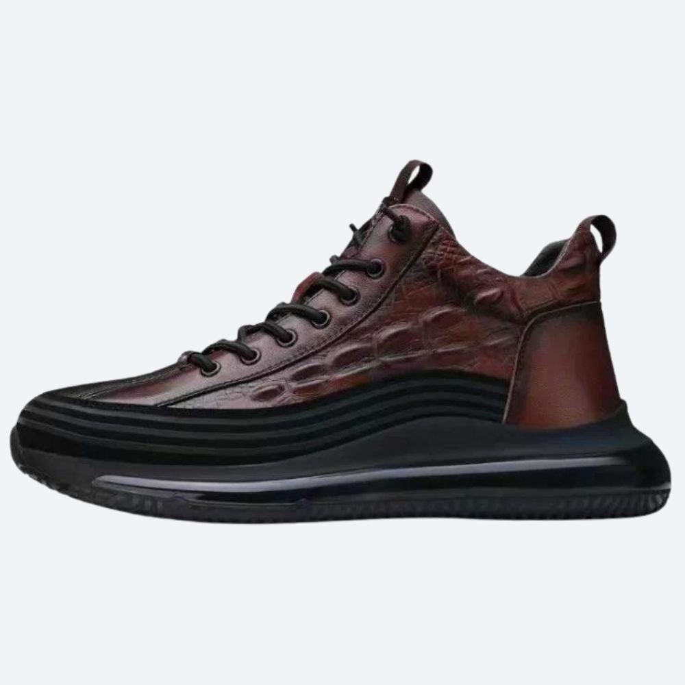 Chaussures modernes pour hommes en cuir vachette avec coussins d'air confortables - Mees