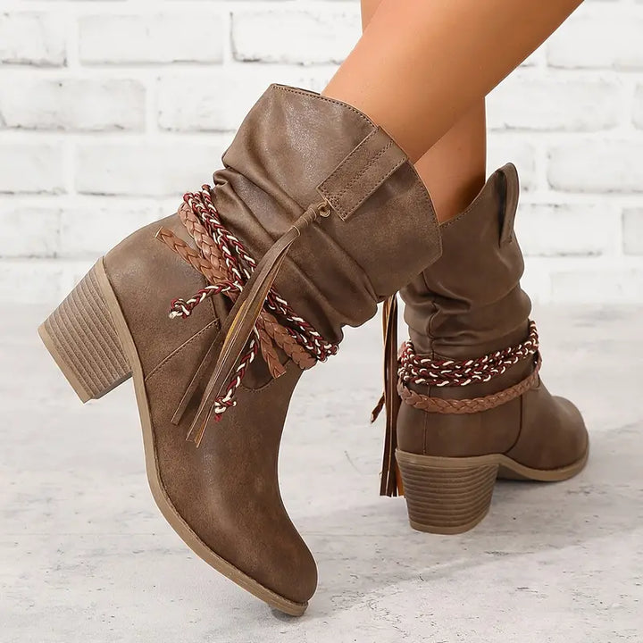 Bottes courtes western Lian™ élégantes pour un look stylé