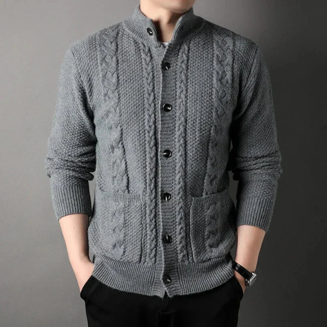 Raf™ Élégant Gilet Tricoté pour Hommes - Style Moderne et Confortable pour Toutes les Occasions