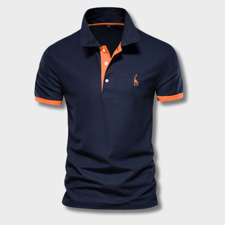 Berake | Polos Bicolores avec accents sportifs pour un look élégant