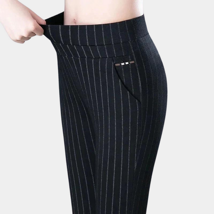 Mara - Pantalon taille haute extensible ultra confortable et stylé pour femmes