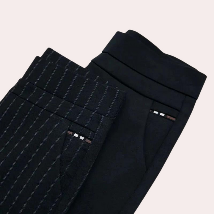 Mara - Pantalon taille haute extensible ultra confortable et stylé pour femmes