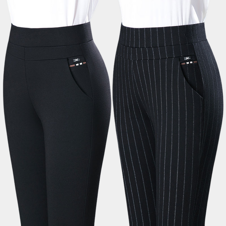 Margot - Pantalon stretch élégant à taille haute pour le confort et le style
