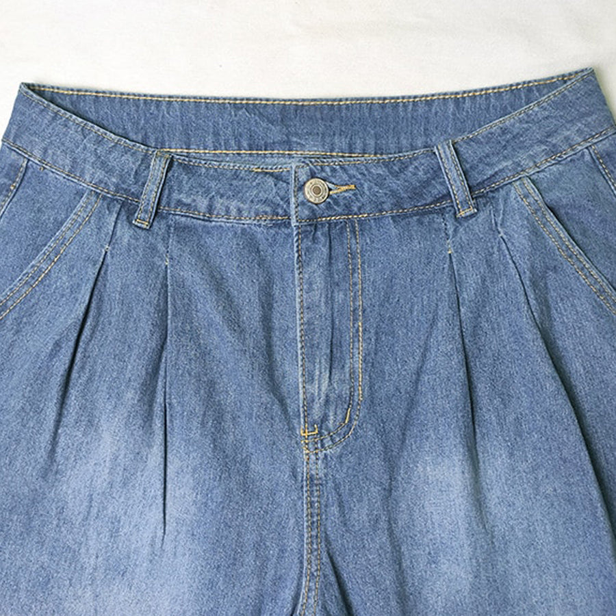 Marielle - Jeans Women's Loose-Fit Ultime Confort pour un Look Chic et Décontracté