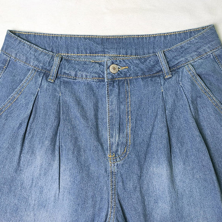Marielle - Jeans Women's Loose-Fit Ultime Confort pour un Look Chic et Décontracté
