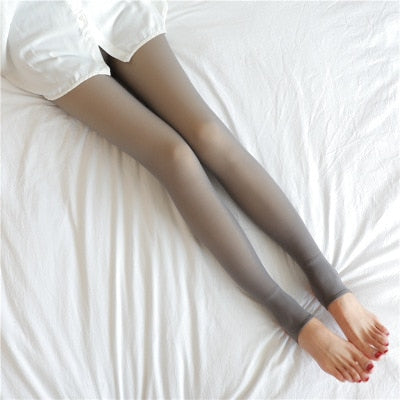 Janice - Slip stretch transparent élégant avec orteils renforcés pour un confort ultime