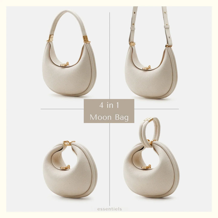 Mistee - Sac à main moderne élégant en forme de demi-lune avec style