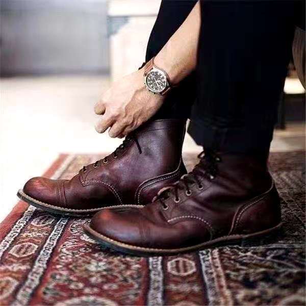 Lex™ Chaussures en Cuir Vintage Pour Hommes - Élégance Intemporelle