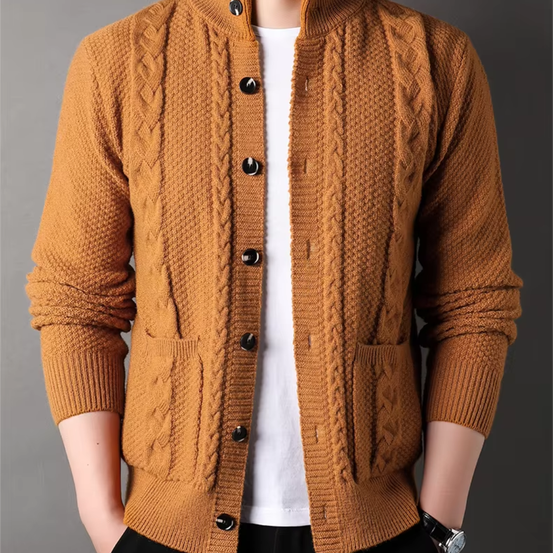 Raf™ Élégant Gilet Tricoté pour Hommes - Style Moderne et Confortable pour Toutes les Occasions