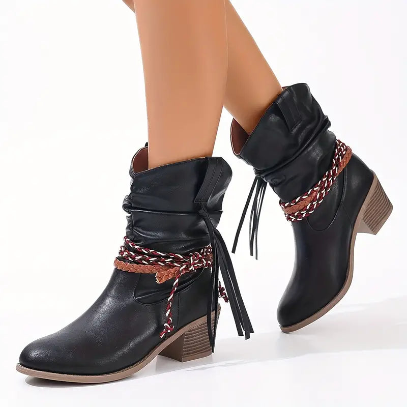 Bottes courtes western Lian™ élégantes pour un look stylé