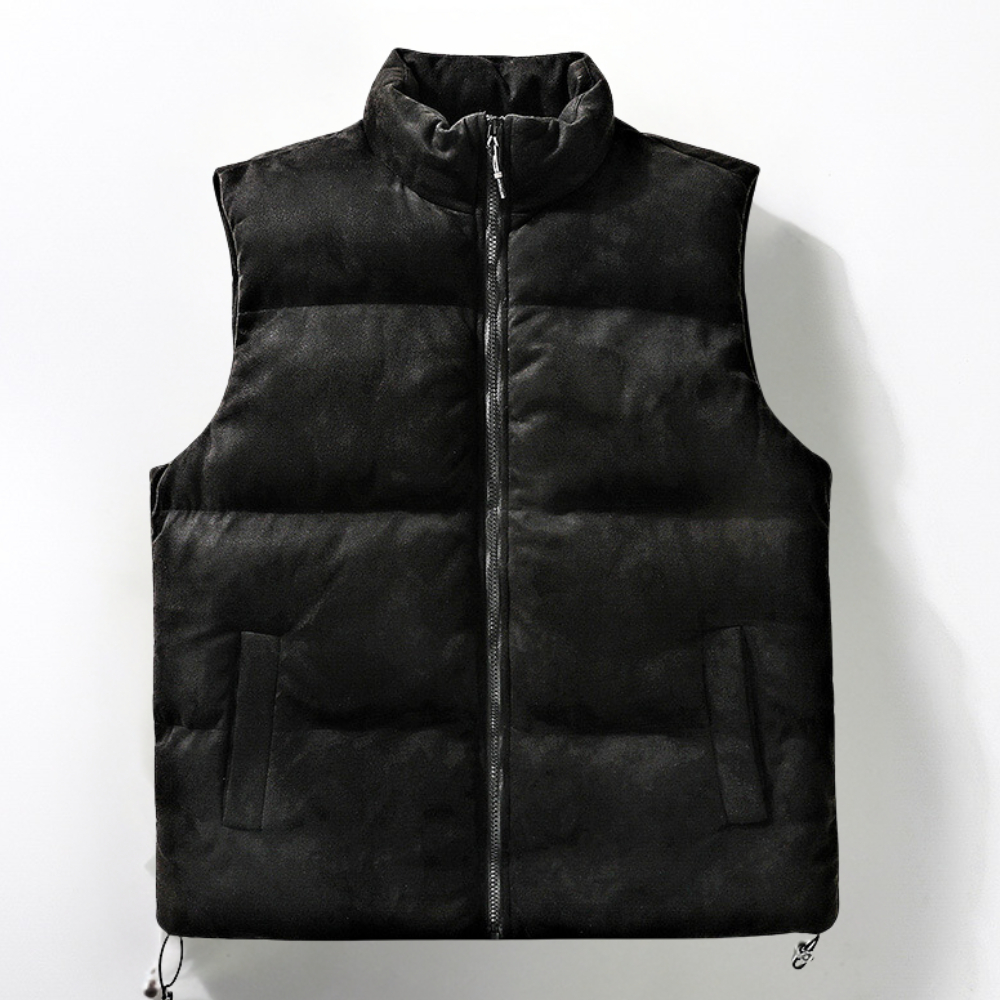 KAWIKA - Cardigan élégant sans manches pour l'homme moderne