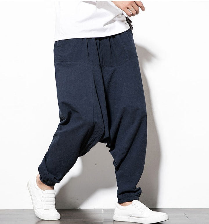 Pantalon de jogging harem pour hommes - Coupe décontractée, confort ultime et style moderne