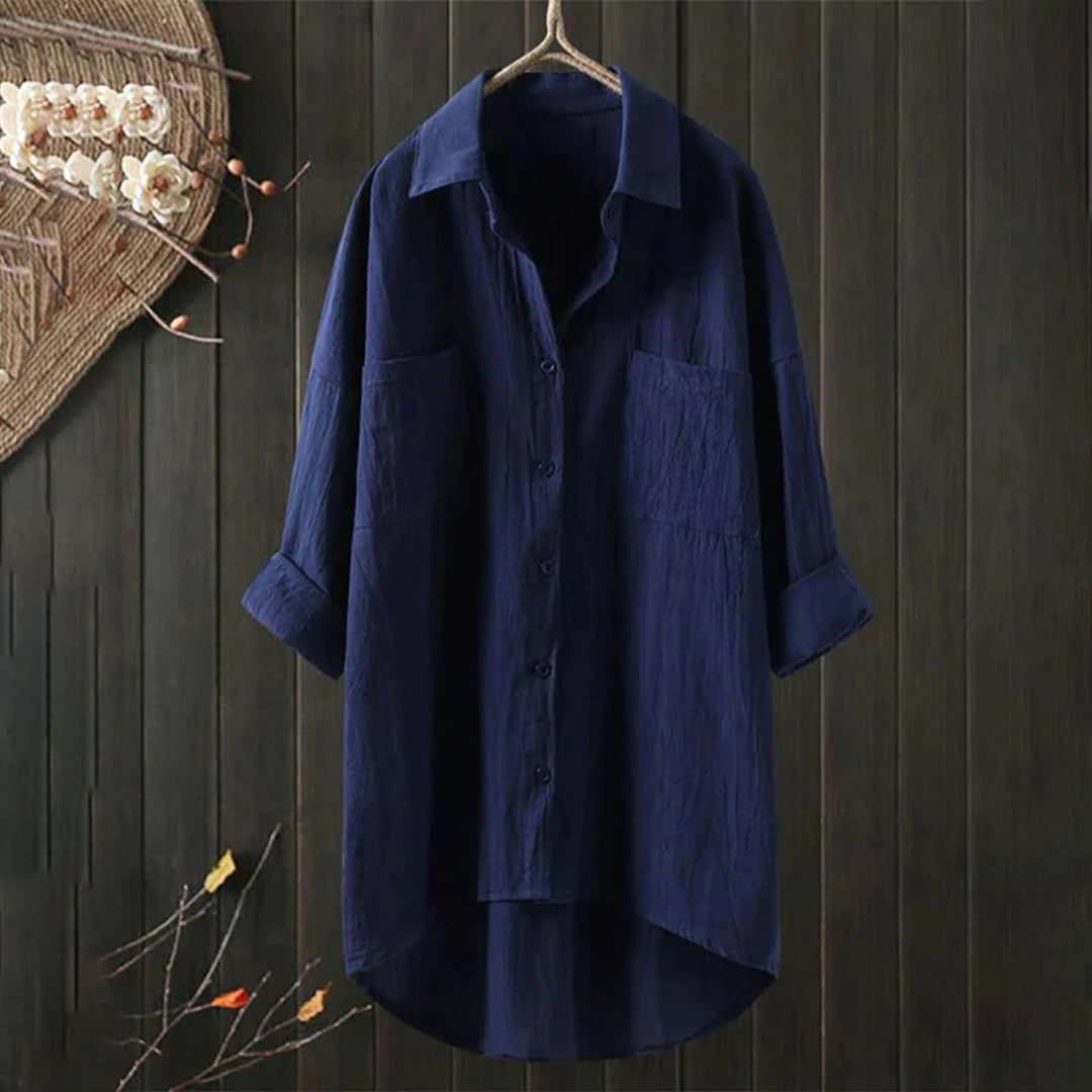 Blossom & Lace | Blouse oversize à manches longues élégante pour une allure chic
