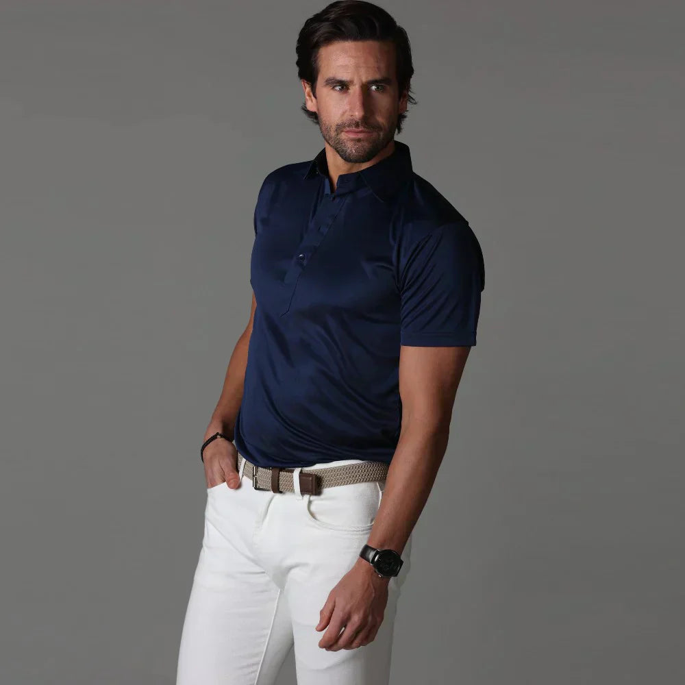 Jack | Polo-shirt slim fit élégant et confortable avec des manches courtes pour une liberté de mouvement parfaite.