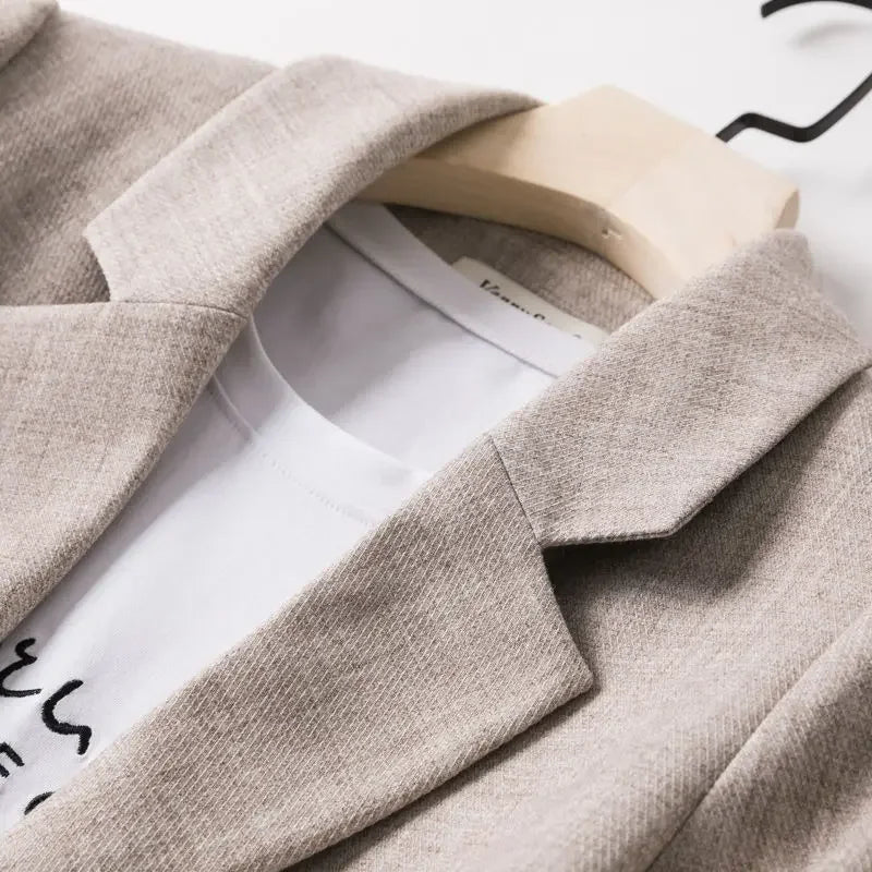 Bella - Blazer patchwork chic pour la femme moderne