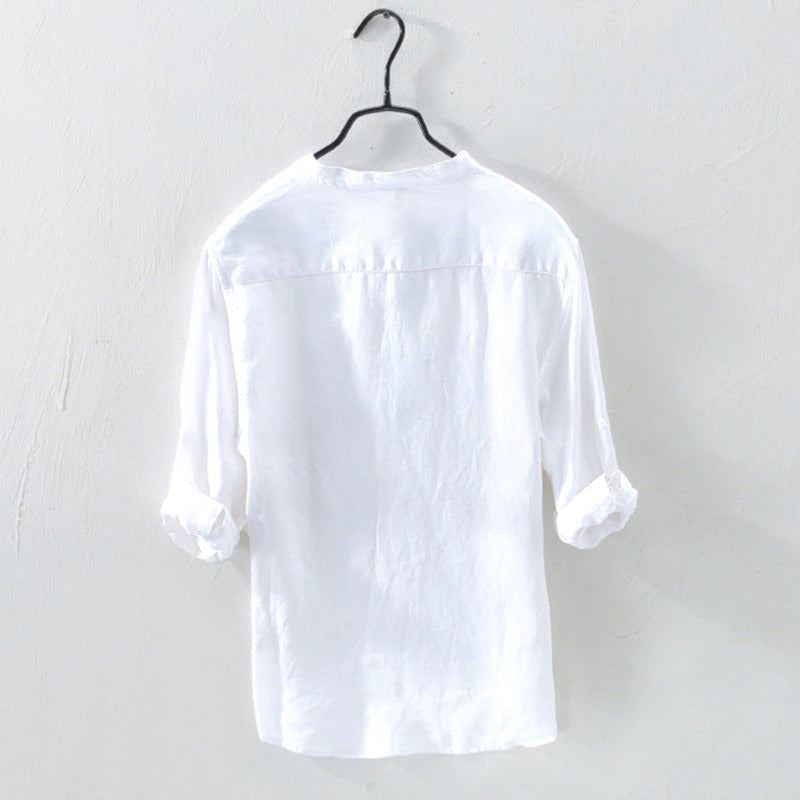 Niek - Chemise élégante unie pour un look chic