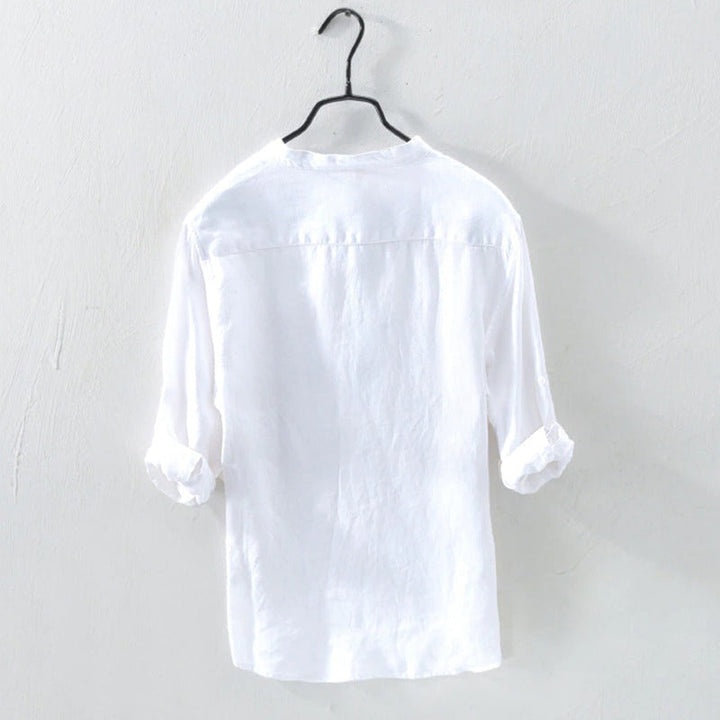 Niek - Chemise élégante unie pour un look chic