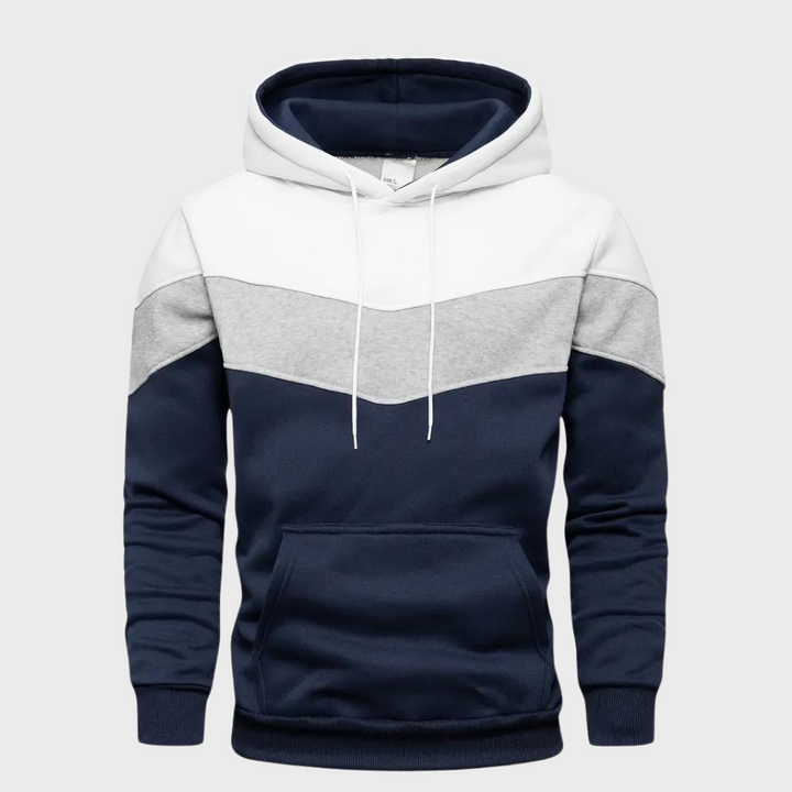 Hoodie élégant pour hommes avec capuche ajustable - Niels Collection