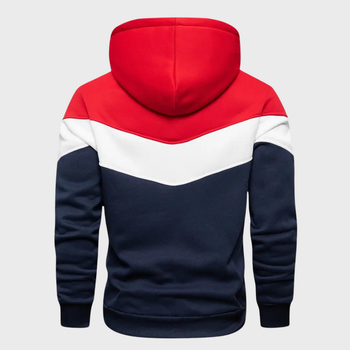 Hoodie élégant pour hommes avec capuche ajustable - Niels Collection