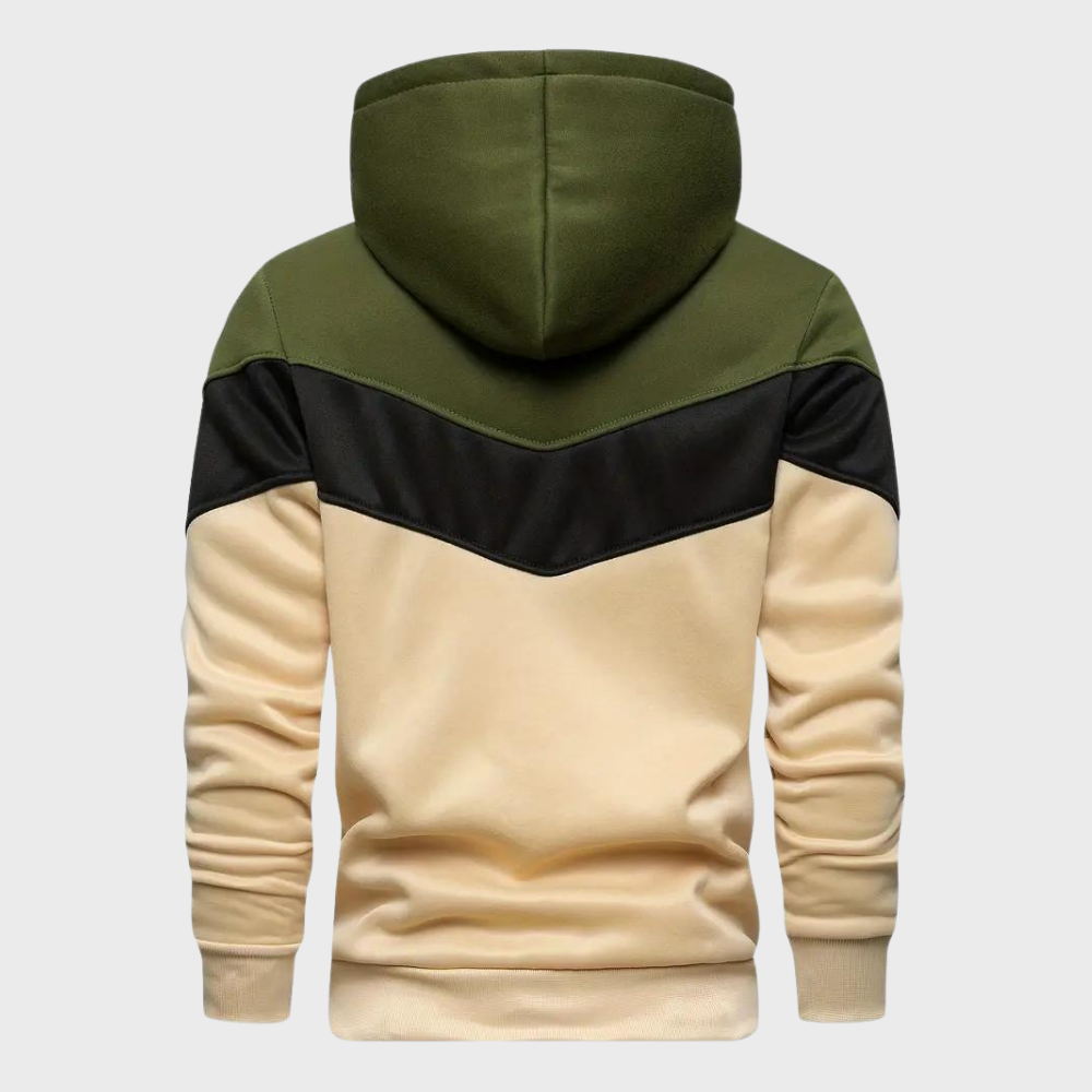 Hoodie élégant pour hommes avec capuche ajustable - Niels Collection