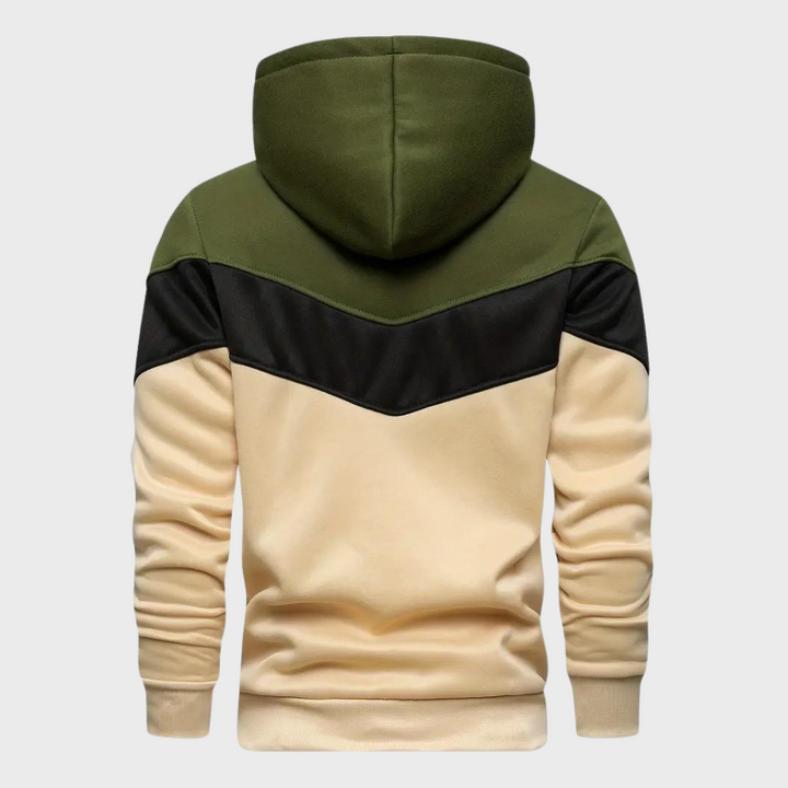 Hoodie élégant pour hommes avec capuche ajustable - Niels Collection