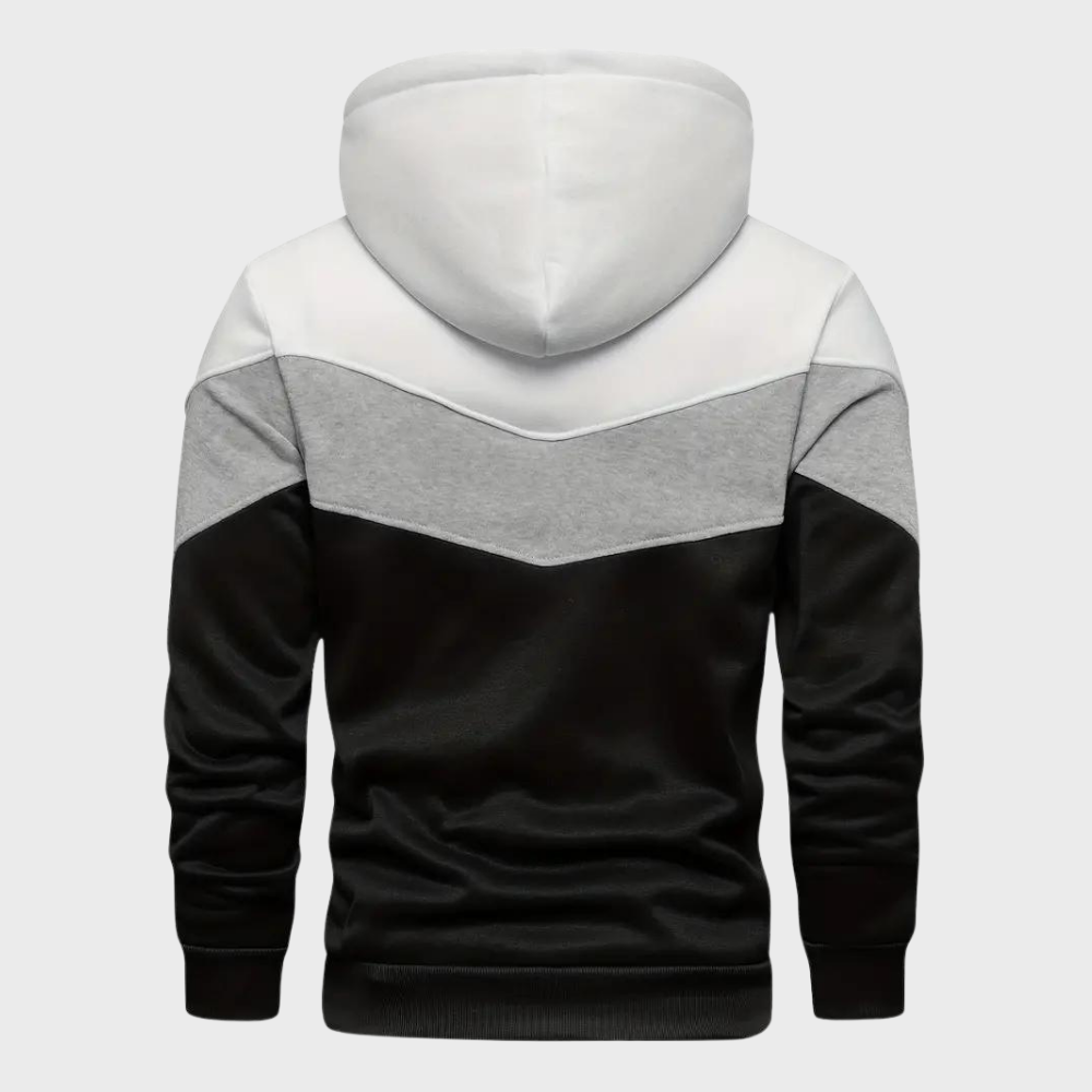 Hoodie élégant pour hommes avec capuche ajustable - Niels Collection