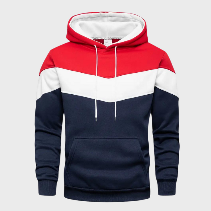 Hoodie élégant pour hommes avec capuche ajustable - Niels Collection