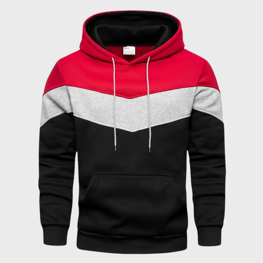 Hoodie élégant pour hommes avec capuche ajustable - Niels Collection